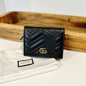 Small Gucci Marmont Leather Wallet